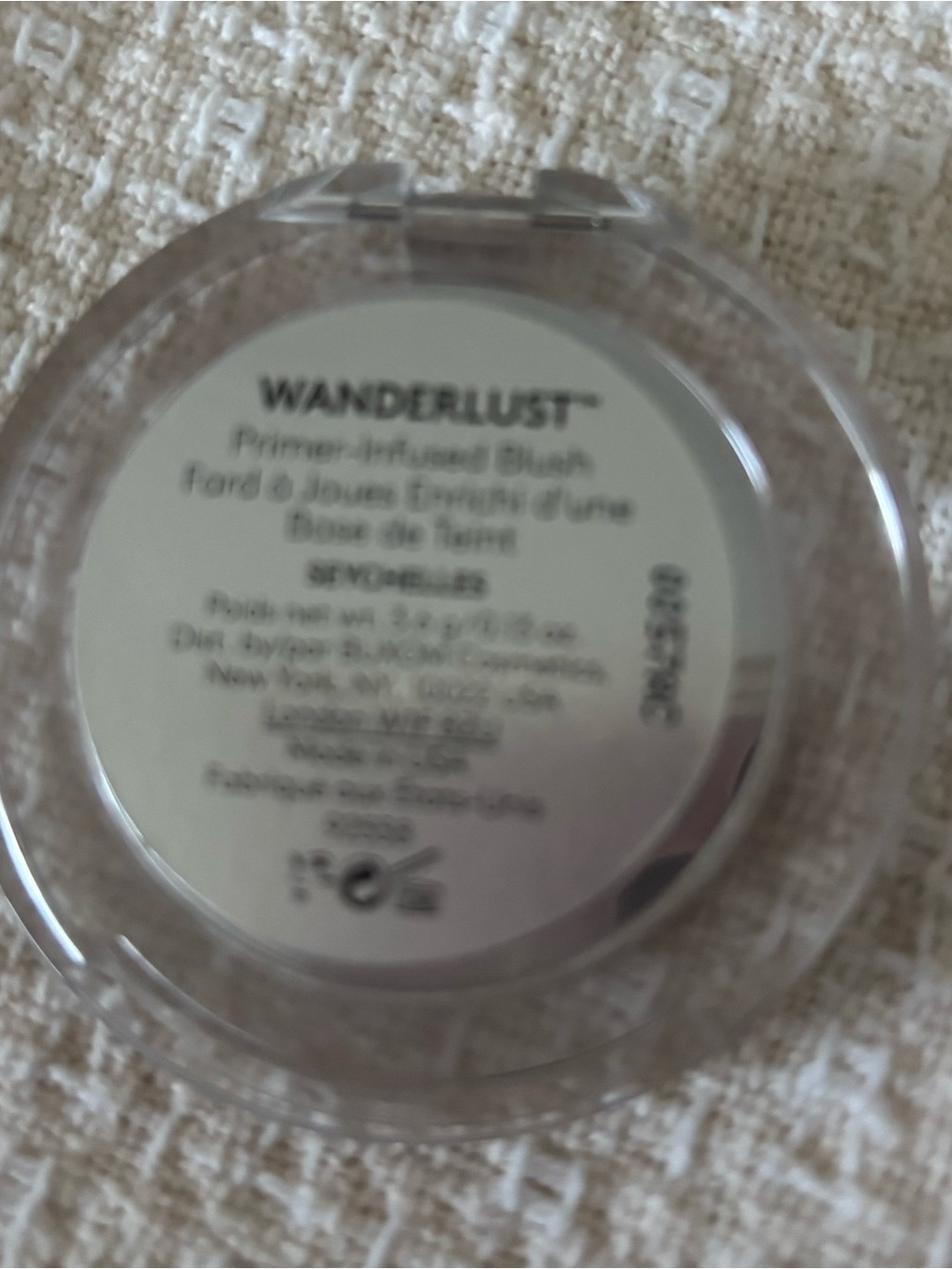Wanderlust seychelles Buxom discontinued Shimmer Blush nwot - Picture 4 of 6